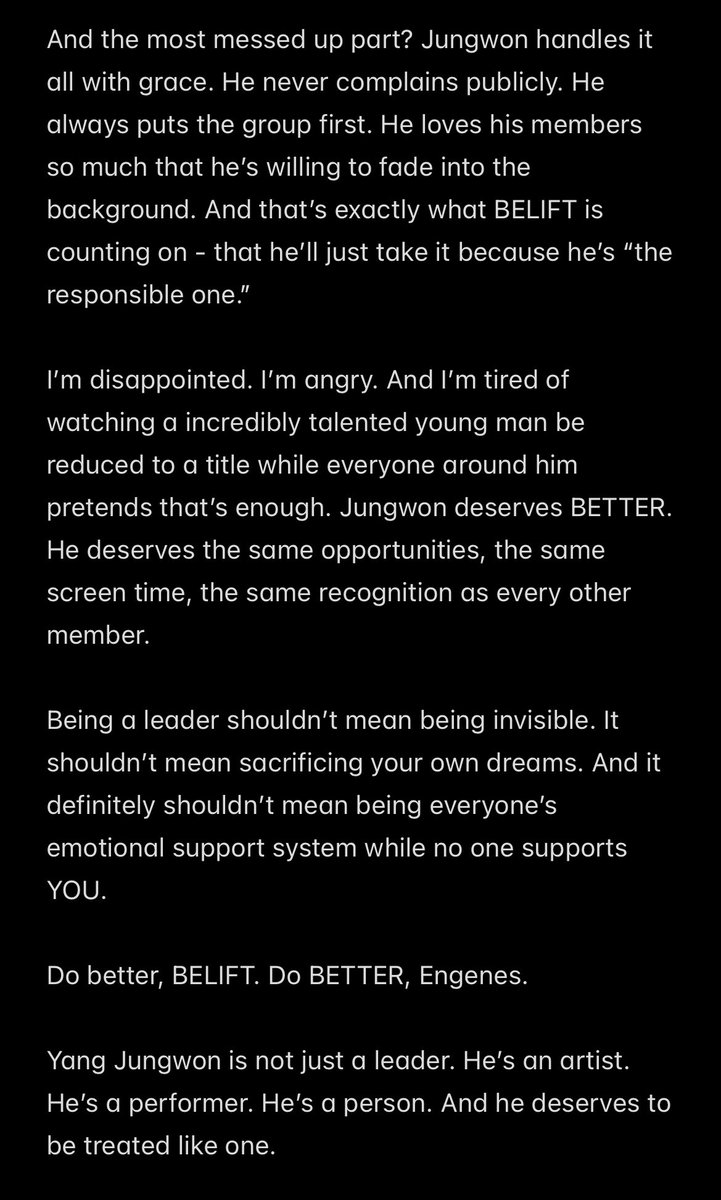 I said what I said. 

Do better, BELIFT. Do BETTER, Engenes.