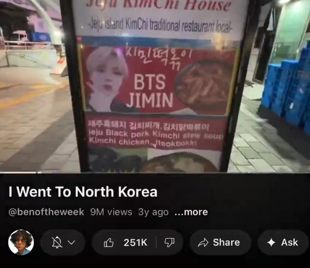 pjmnology's tweet image. what is jimin doing in north korea..?€$!&amp;amp;/)|(