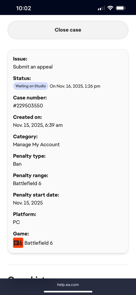 SaucyReed's tweet photo. Hey @Battlefield @EA , Unban me from Battlefield. I’m not “cheating”. Quite simply just better than the kids reporting me. Need proof I wasn’t “enhancing gameplay” check my vods and you’ll see I don’t have anything. https://t.co/felacENXv7