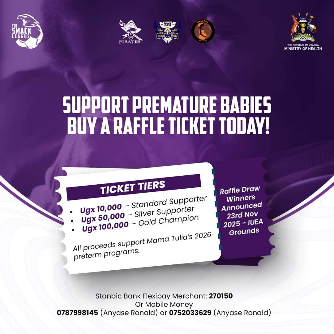 Bushmen01's tweet image. Join #Bushmen &amp;amp; @PiratezFC on @TheSMACKLeague  Matchday 5 as we support @mama_tulia1 's  preterm programs — helping vulnerable mothers and their premature babies thrive. 

 #TSLSeason8 
events.iotec.io/events/2d29418…