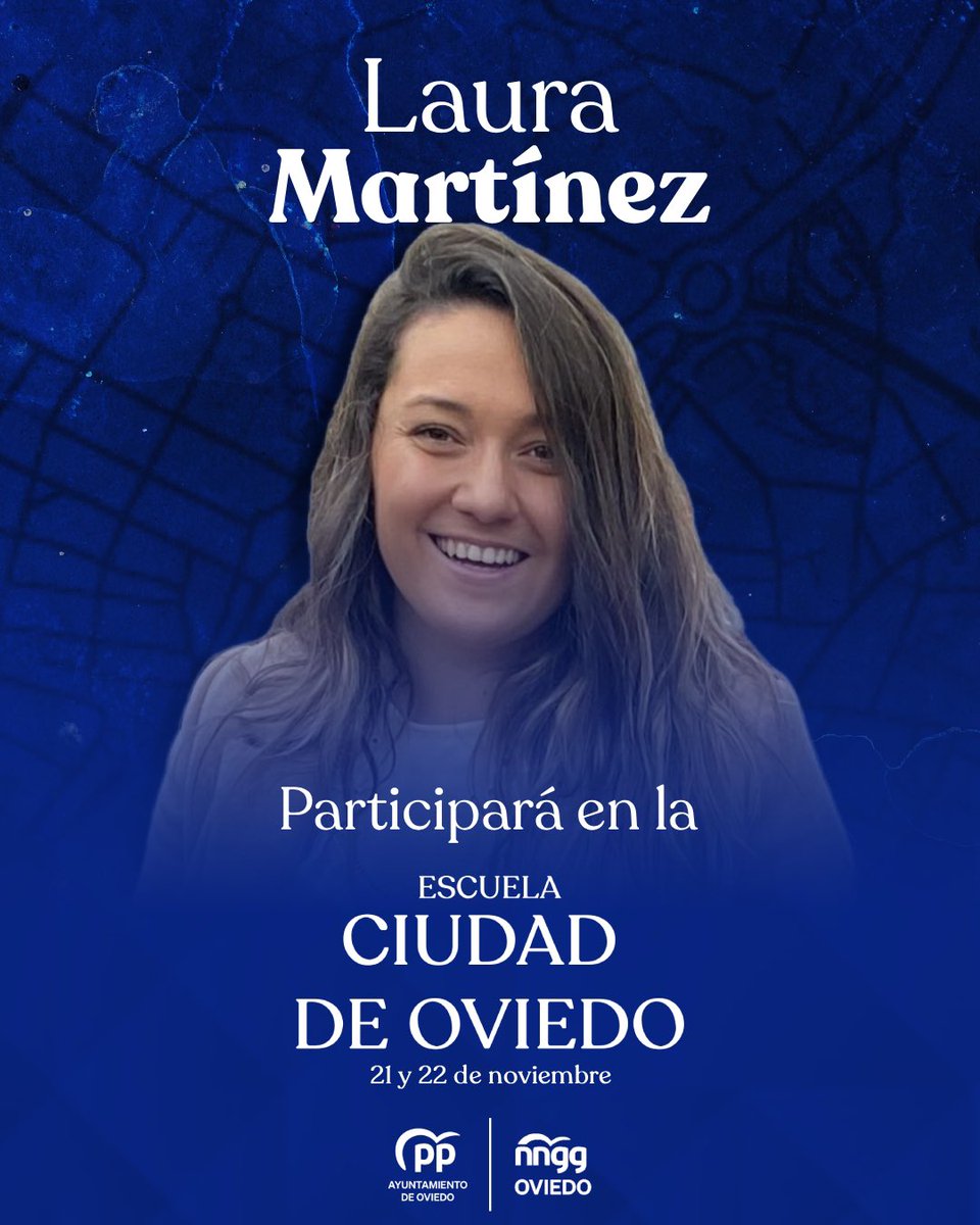 💙 ¡Laura Martínez participará en la Escuela Nuevas Generaciones Ciudad de Oviedo!

👉 Inscríbete usando el siguiente enlace: forms.gle/z95JYfhY4nx5GC…