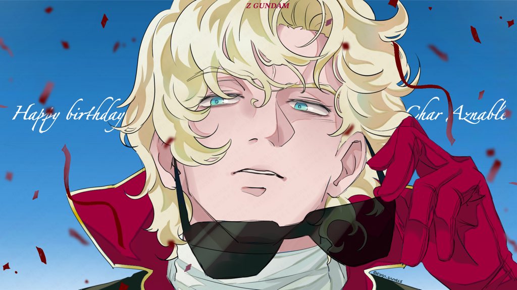 金髪碧目イケメンの歴史を創った男
#シャア・アズナブル生誕祭2025 #シャア・アズナブル生誕祭 #機動戦士Zガンダム