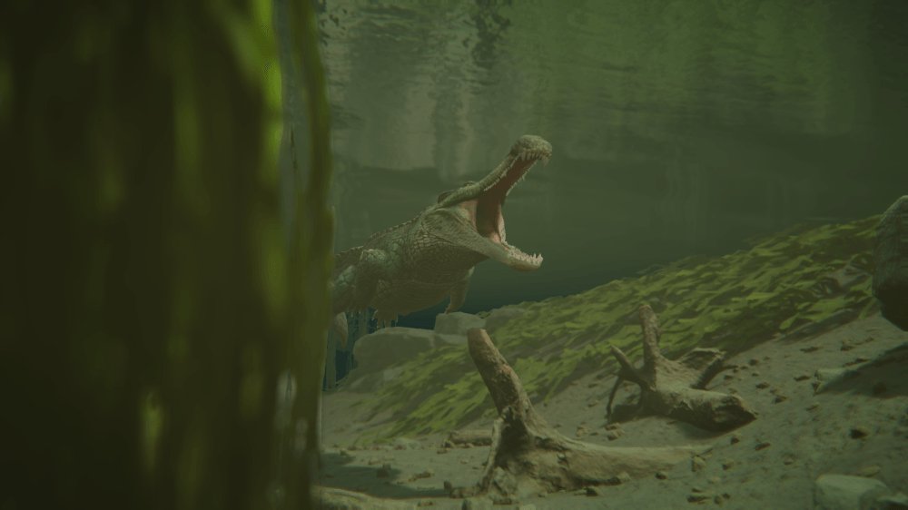 pathoftitans's tweet image. 2 months ago, after patiently lurking, Sarcosuchus got its TLC! Have you been ambushed by a sarcosuchus biding its time in the waters, unnoticed? Have you boldly fought one caked in mud?

#pathoftitans #dinosaur #dinosaurgame #game #gaming #sarcosuchus