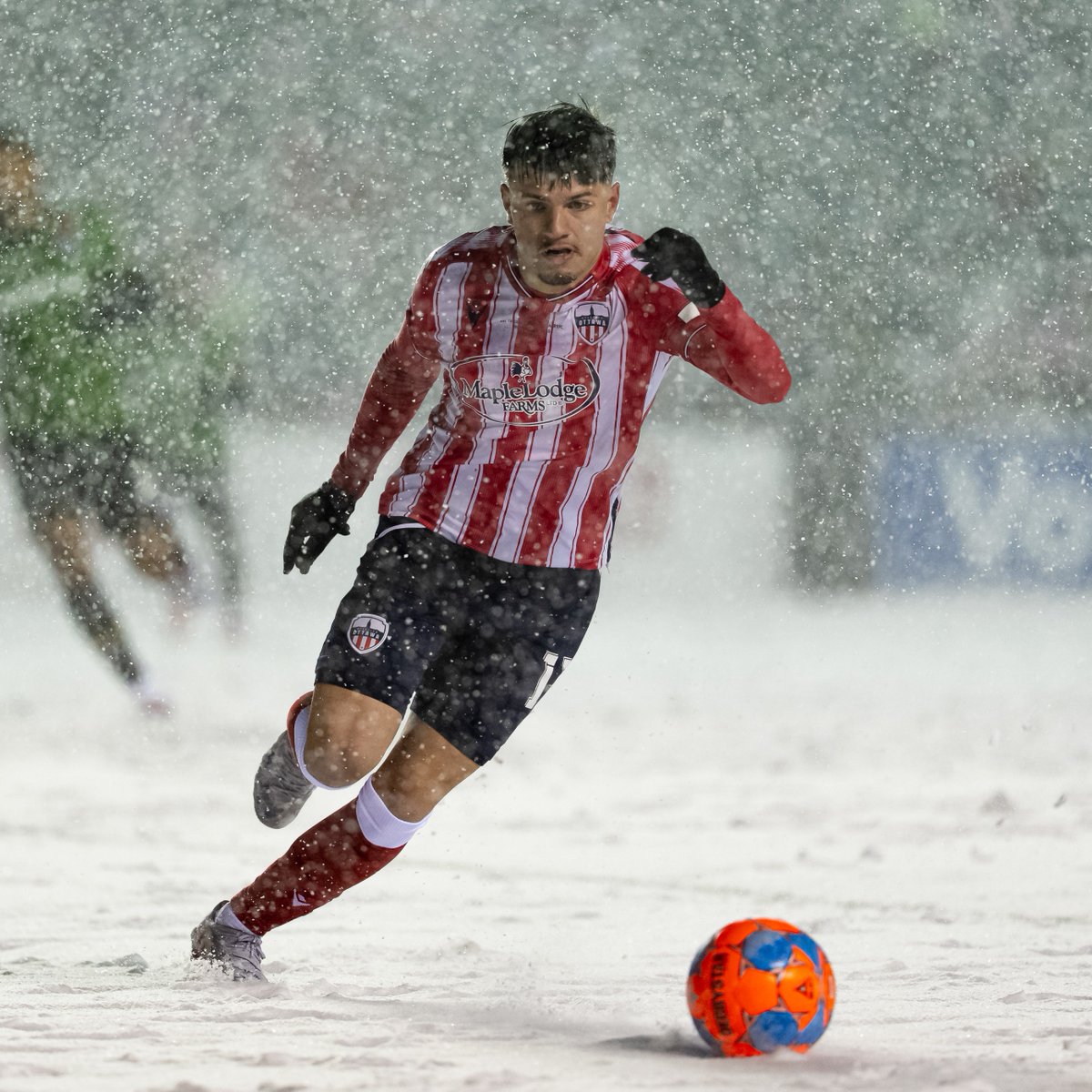 CPLsoccer's tweet image. One week ago: the CPL Final like we&apos;ve never seen it before ❄️

#CanPL #CPLFinal