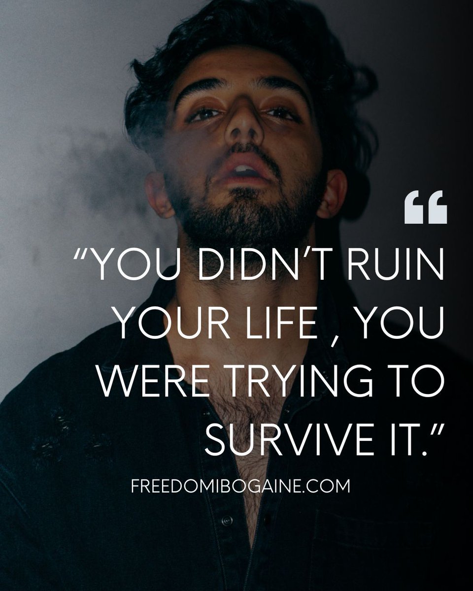 freedomiboga's tweet image. “You didn’t ruin your life, you were trying to survive it.”
Addiction wasn’t weakness, it was survival.
Now, healing can become your strength.
🌿 Learn how at freedomibogaine.com
 and follow for more stories of transformation.
#AddictionRecoveryCenter #HealingAddiction…