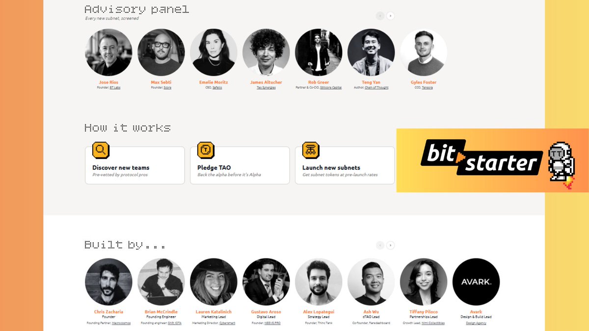 CryptoZPunisher's tweet image. Bittensor    Kickstarter   $TAO

I absolutely had to highlight @macrozack  he embodies the true Bittensor spirit. There is nothing more powerful than someone who works hard with passion, and nothing can stop that. His Bitstarter initiative is proof of this: he has brought…