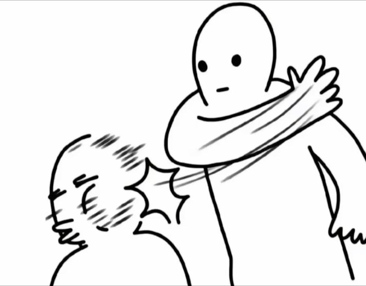 WeriBomb's tweet image. Lo que debería haber hecho en lugar de ser una chica comprensiva.