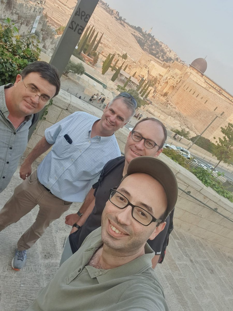 NairoukhGroup's tweet photo. Last week we had the pleasure of hosting Paul Chirik @pchirik and Daniel Werz @WerzLab in Jerusalem. Great science, great conversations, and even time for a walk through the beautiful Old City of Jerusalem. https://t.co/N1RqU2r4qd