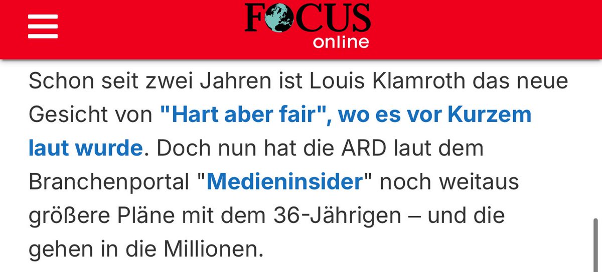 Er hat die Einschaltquoten von „Hart aber fair“ geschreddert und bekommt jetzt neue Sendungen, „die gehen in die Millionen“. Man kann den Staatsfunk nicht mehr reformieren - er muss weg!
