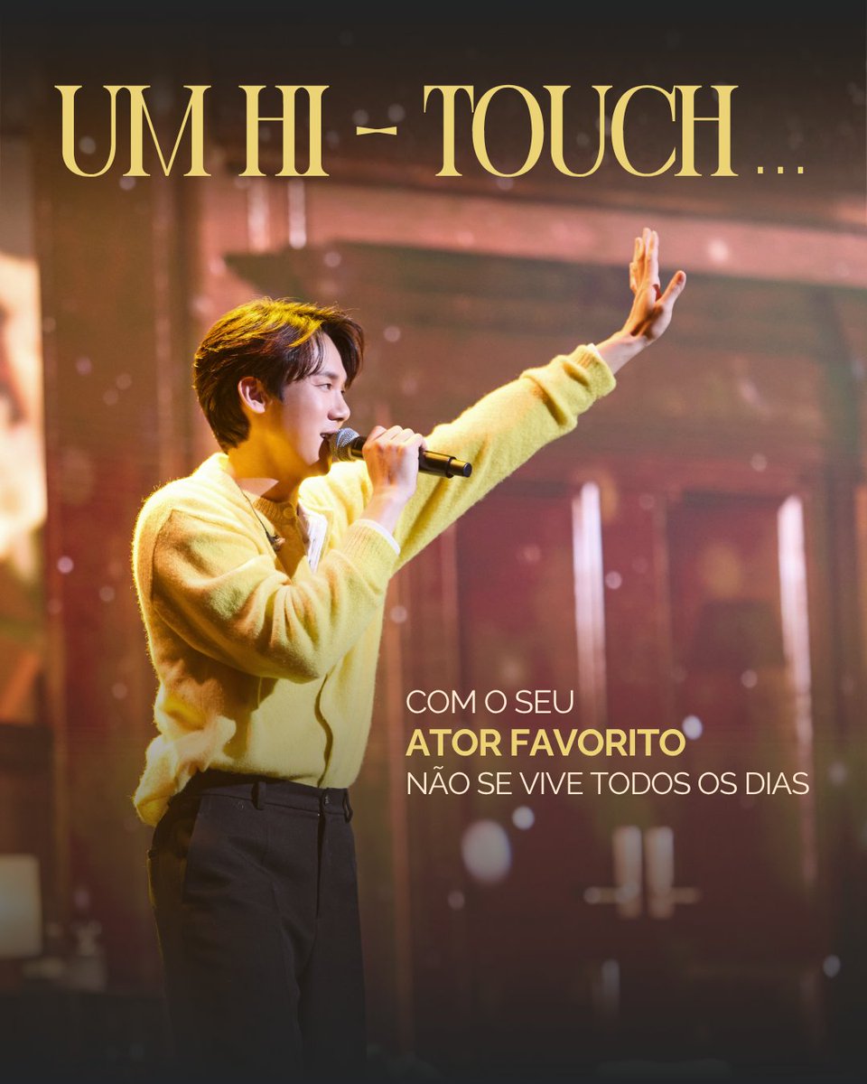 🤝 Un “hi-touch” con tu actor favorito puede ser un momento, pero será un recuerdo para toda la vida. 💫
No todos podrán vivirlo — tú sí.
🎟️ Entradas en 👉🏼 Passline / Beneficios en 👉🏼 Kpoptickets.com

--

🤝 Um hi-touch com o seu ator favorito pode durar um instante, mas