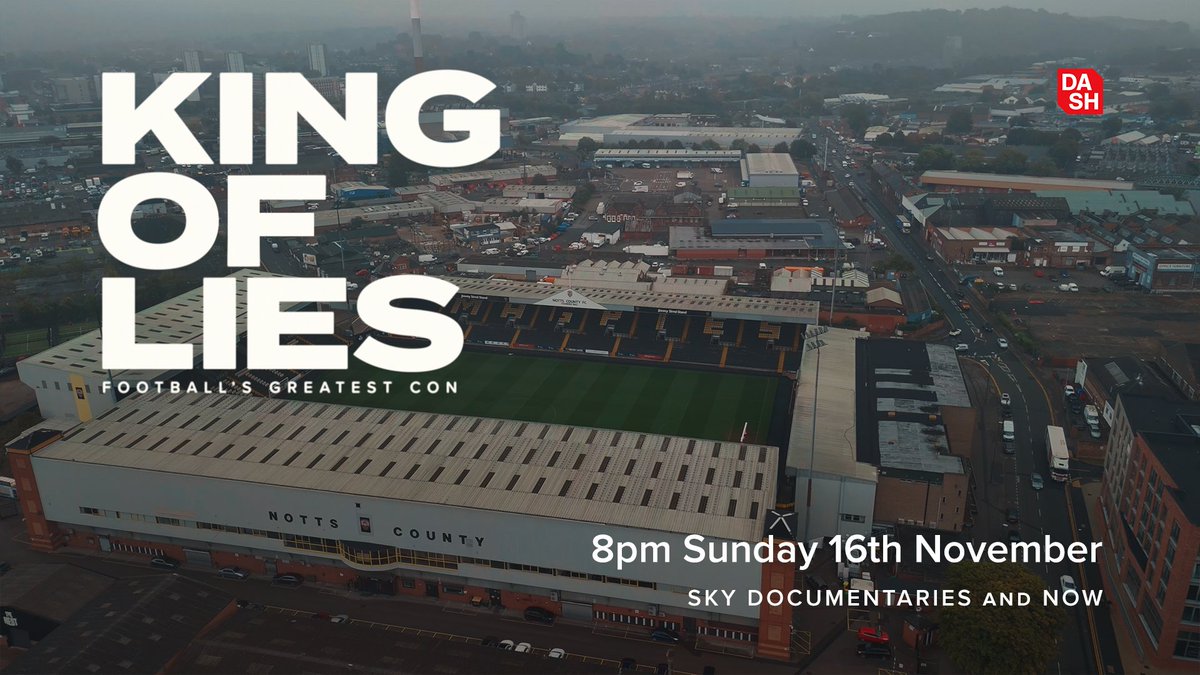 williamrstone's tweet photo. Excited to share that the latest documentary I produced - King of Lies: Football’s Greatest Con - airs tonight at 8pm on Sky Documentaries and NOW TV!
#KingOfLies #NowTV #SkyDocumentaries
#DashPictures https://t.co/zJ5vpykY13