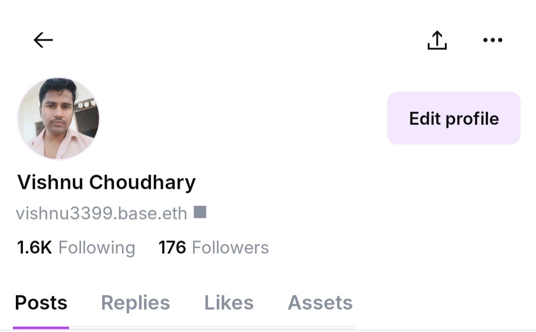 I’m active on the <a href="/base/">Base</a> app 🟦
Drop your profiles I’ll follow back

My Base profile- base.app/profile/vishnu…

#Base #Baseinvitecode #invite #earn