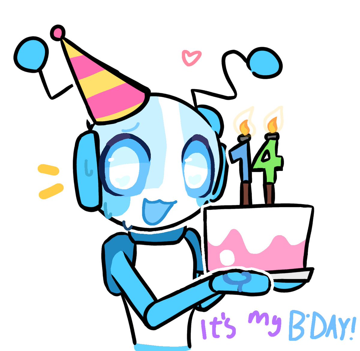 SuperOreos_A1D's tweet image. Today is my birthday :&amp;gt;
#Birthday #ocart #Robotoc #dandysworld