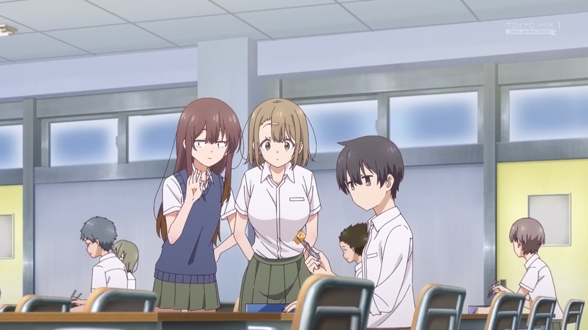 ……せっ！　……せっ！( ･`ω･´)　#アニメ吸血鬼ちゃん #ちゃんと吸えない吸血鬼ちゃん #tokyomx