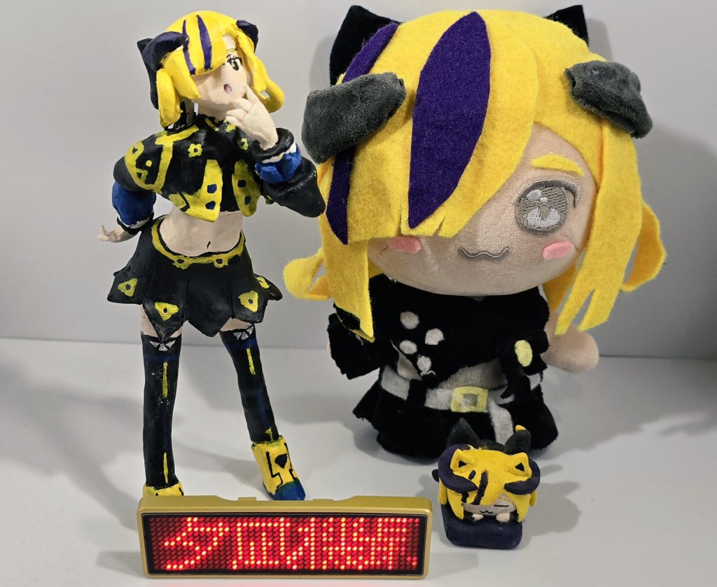 raiden0919's tweet image. 夕凪機さんフィギュア、フェス立ち絵ver.？作ってみました！！
今回は色々と学んだので前回よりもバランスなどが良くなってるはずです……

#夕凪機美術部