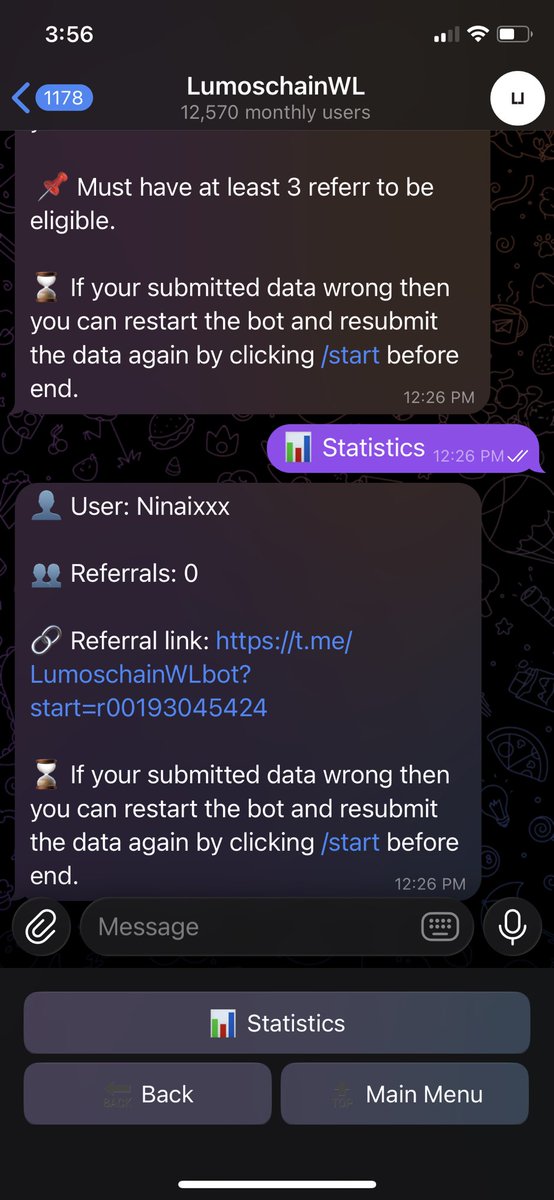 hello @Lumoschain , why im still no role on discord. Im one on the 1k that comments evm address here in X. I already sent proof.
