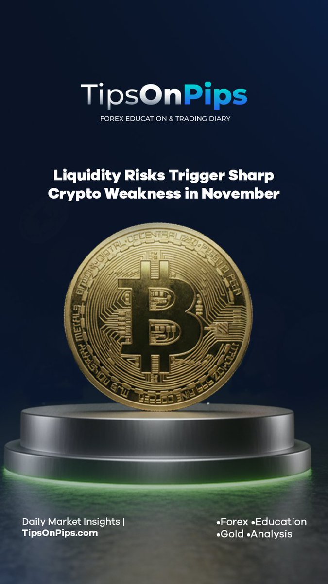 tipsonpips_'s tweet image. New data from CoinDesk Research shows that crypto markets remain fragile this month as order-book depth across major exchanges stays structurally low. Despite the slowdown in volatility after October’s liquidations, both Bitcoin and Ethereum continue to suffer from thinning…