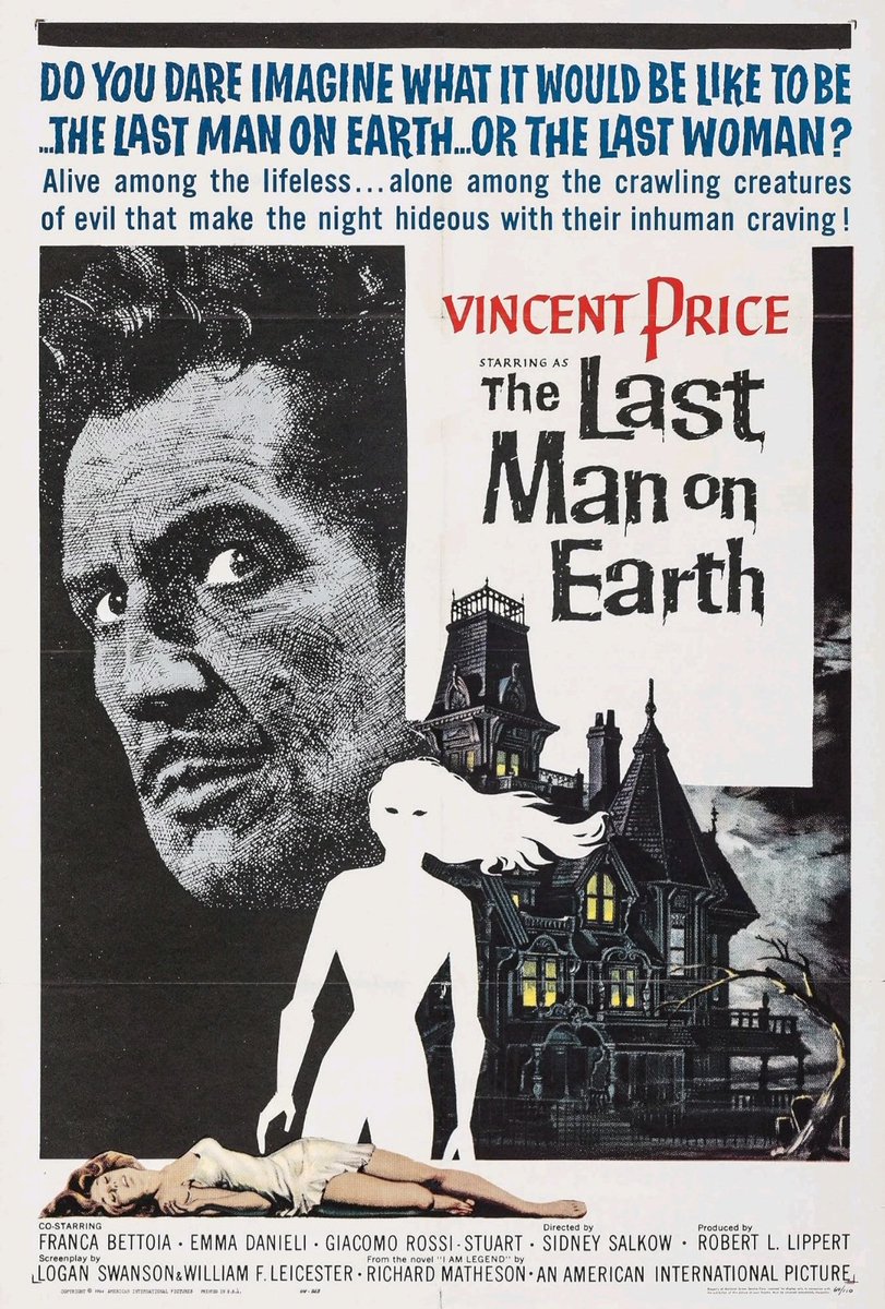 SageOnFilms's tweet photo. This Thursday at 9.55pm on @TalkingPicsTV. This is based on a novel by Richard Matheson, who was also one of the screenwriters. Two further adaptations were The Omega Man and I Am Legend. Film enthusiasts will know (or should get to know) Matheson. He wrote a lot of screenplays.. https://t.co/E4Bt2gWCRO
