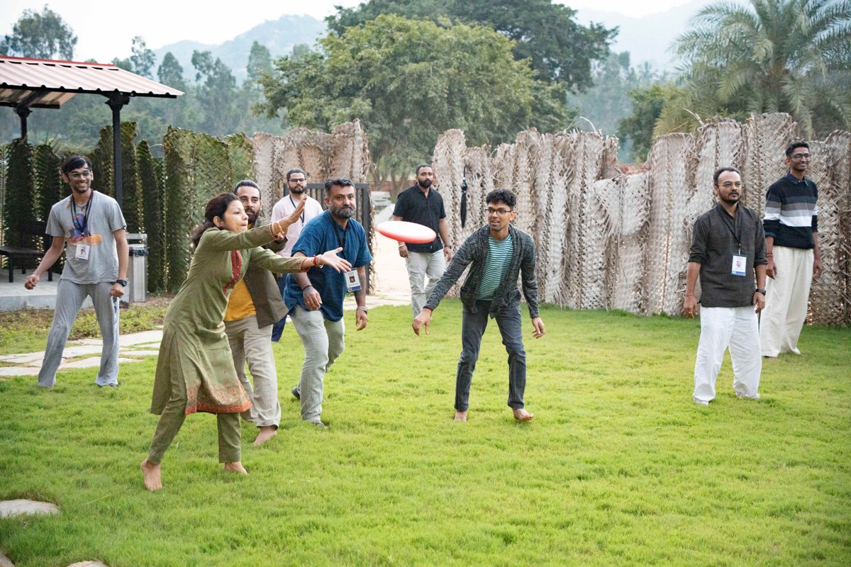 SadhguruAcademy's tweet photo. In work and in play, only one strategy counts: Winning... and having fun while you're at it! Gen A Entrepreneurship Bootcamp week 6. https://t.co/uConRCMLN8