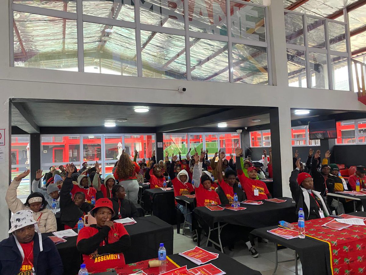 [IN PICTURES]📸

Nominations for the top3 officials is currently underway for the 1st Sub-Regional people’s Assembly of KSD. 

#EFFSRPA