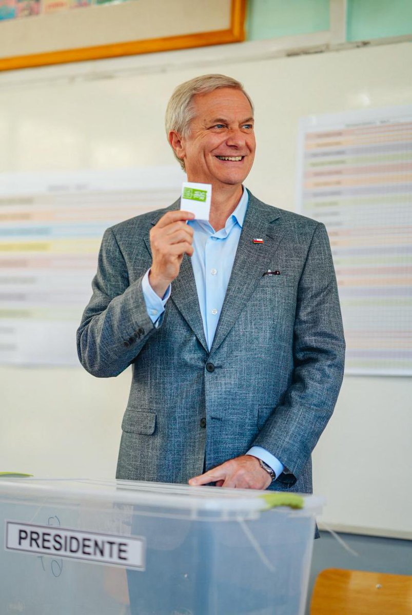 La campaña se acabó. Hoy es hora que los ciudadanos se expresen libremente para definir los destinos de Chile. 🇨🇱

Todos a votar! 🗳️
