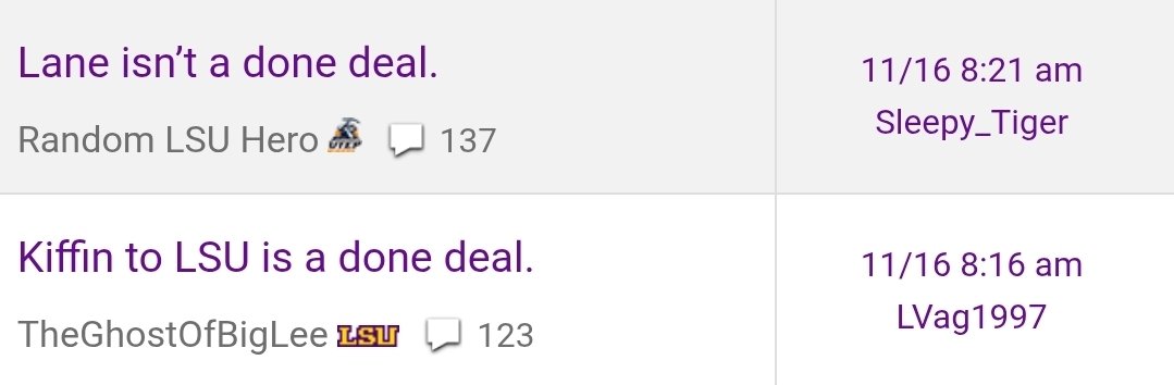 PissCrickle's tweet photo. LSU coaching rumors in a nutshell https://t.co/NbV2U8u4JN