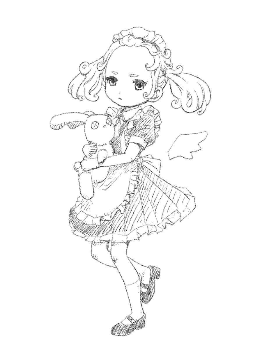 たまにはこっちにも鉛筆画（デジタル）