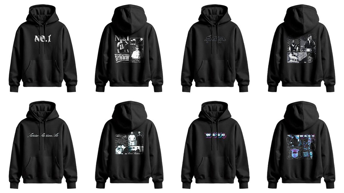 sweatshirtler satışta link bioda