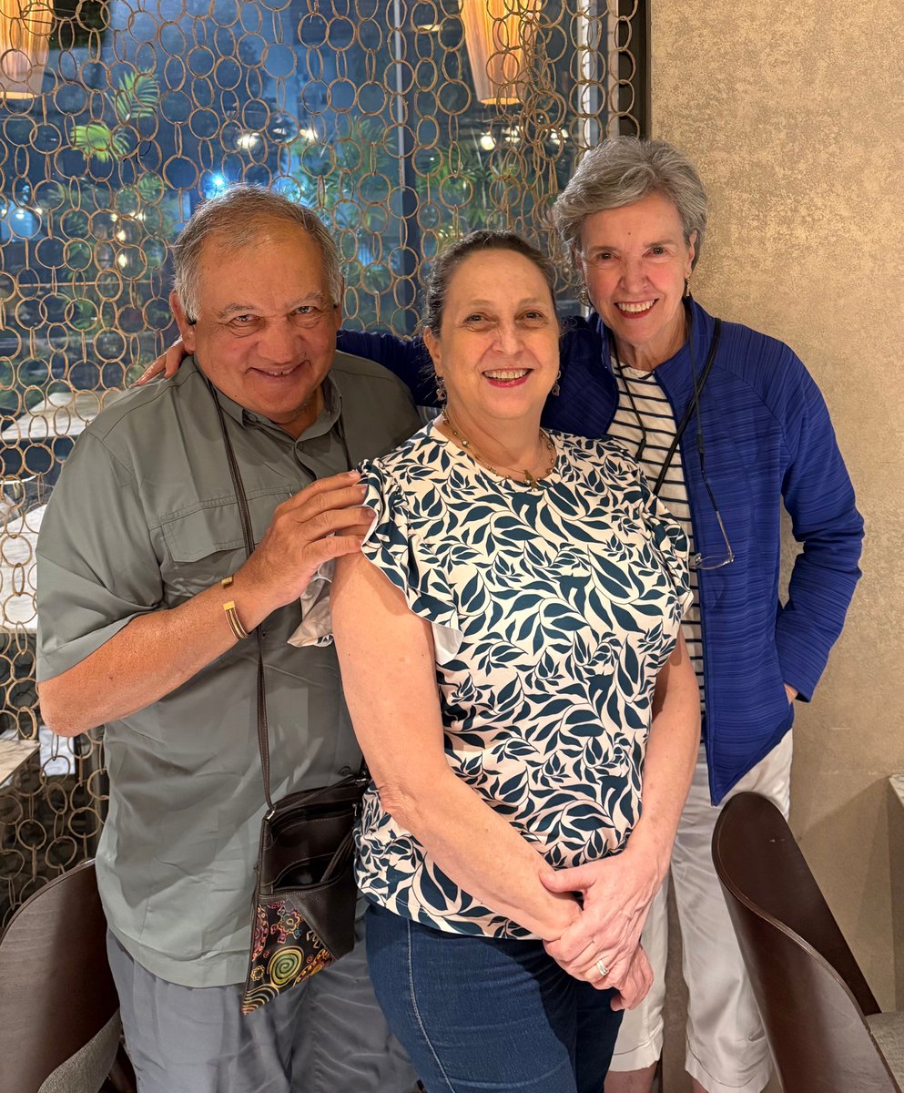 TulaneSPHTM's tweet image. We love these reunion photos! Bill and Jane Bertrand shared a photo of their meeting with Agatha Leon (MPH epidemiology, 1990) in Cali, Colombia. Feel free to tag/send when you have a WSPH reunion of your own!