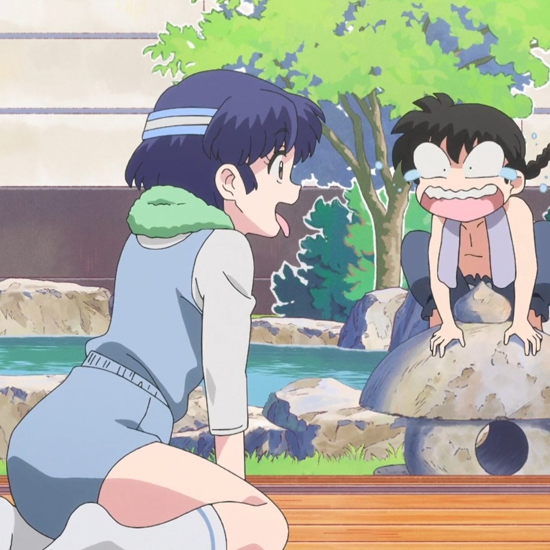 RankaneArchive's tweet image. Akane &amp;amp; Ranma are such sillies 🩶🩵

#乱あ #らんま #ranma #らんまアニメ #rankane