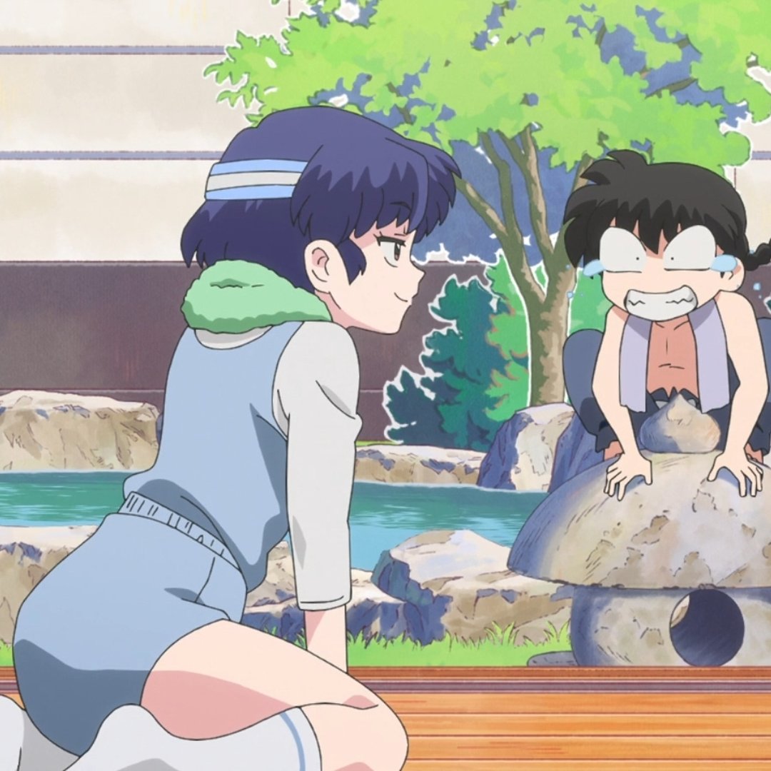 RankaneArchive's tweet image. Akane &amp;amp; Ranma are such sillies 🩶🩵

#乱あ #らんま #ranma #らんまアニメ #rankane