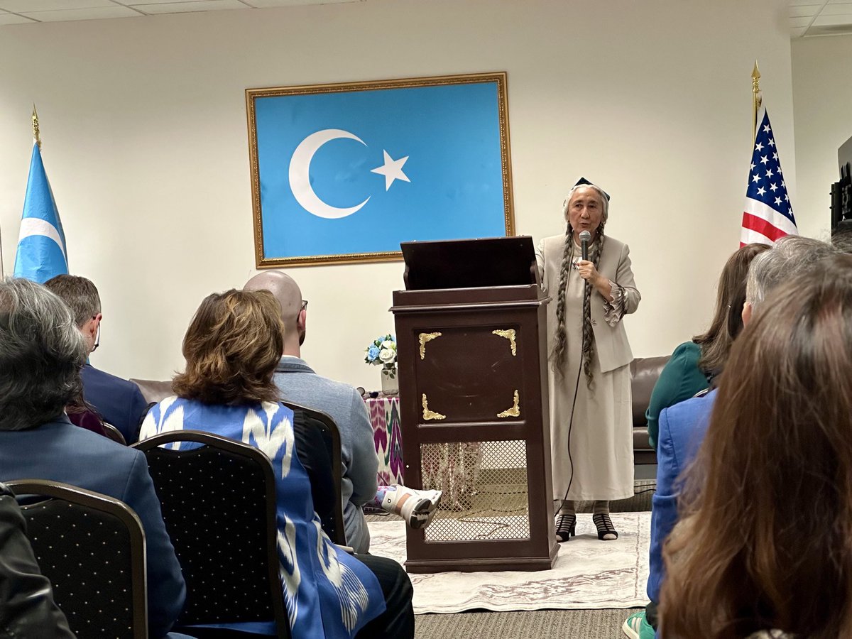 Kanthan2030's tweet image. This Uyghur lady used to be the RICHEST WOMAN in China!

But Rebiya Kadeer got recruited by the CIA, moved to the US, and has become a separatist who fantasizes about Xinjiang becoming “Turkistan.”

The entire “Uyghur Genocide” narrative is to balkanize or, at least, destabilize…