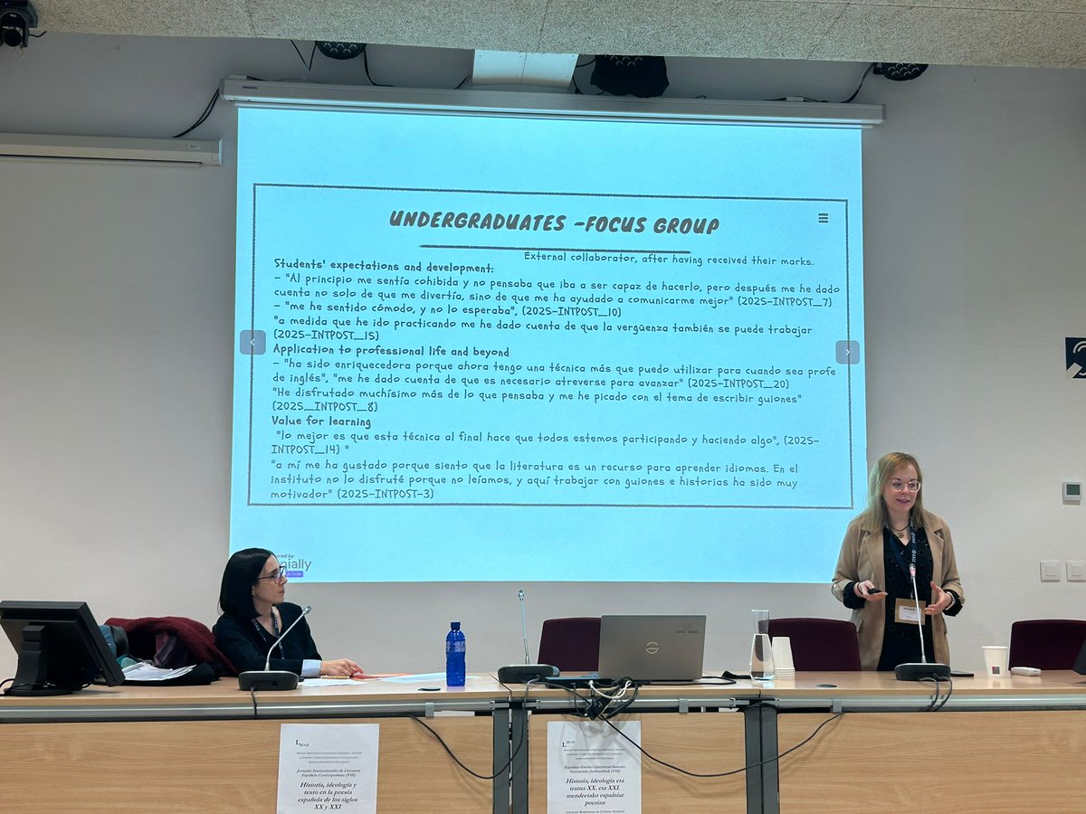 It's been an immense pleasure to coordinate the #LanguageTeachingandAcquisition panel at the <a href="/aedeaninfo/">AEDEAN</a> Congress in Vitoria, and also participate as a speaker talking about our innovative project on #ReadersTheatre at <a href="/UAHes/">Universidad Alcalá</a>. #ELT #EFL #DramainTeaching