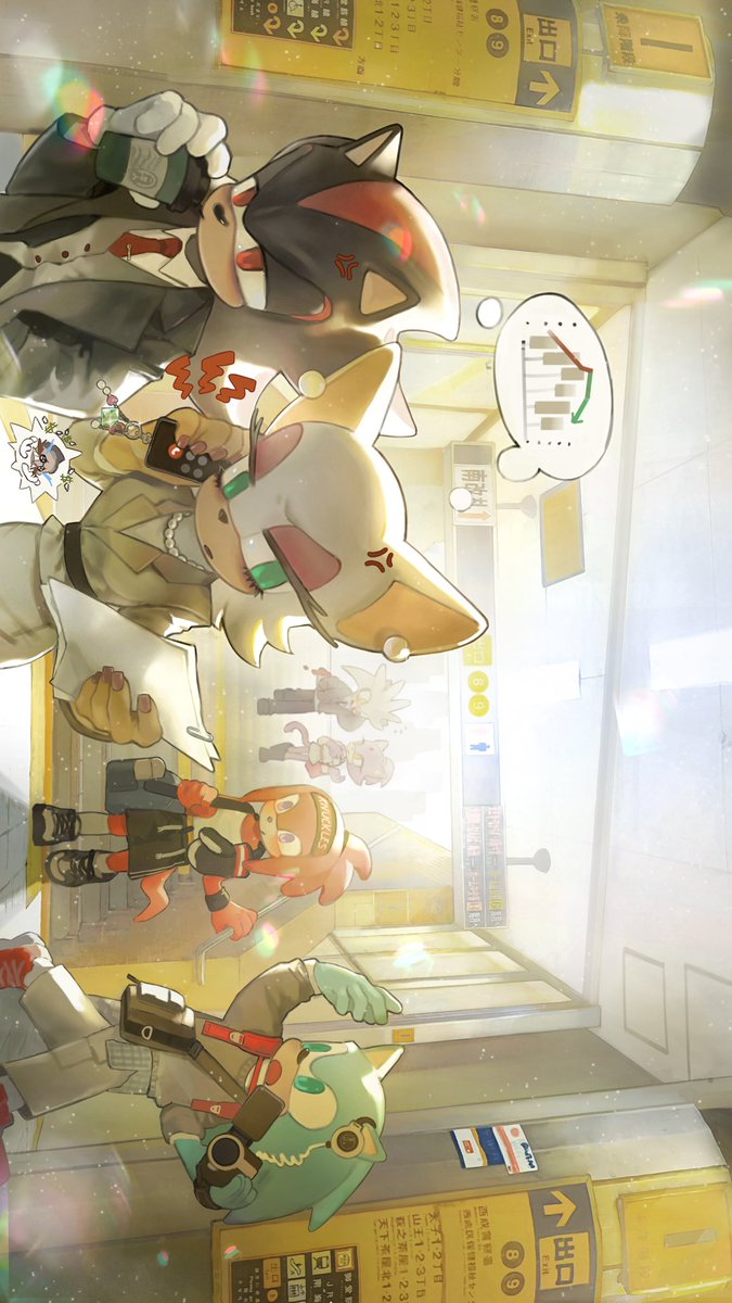 Saturday 8:00am
Children can play but adults all pack to work📦📉
#ShadowTheHedgehog #RougeTheBat #KnucklesTheEchidna #RougeTheBat #SilverTheHedgehog #BlazeTheCat