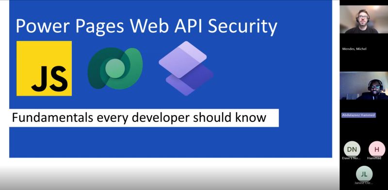 michelcarlo's tweet image. Another session successfully delivered😊🤘

Thanks @hammedabdulaz  for inviting me to speak on your MVP Corner series!🙏 #MVPBuzz #PowerPages #PowerPlatform