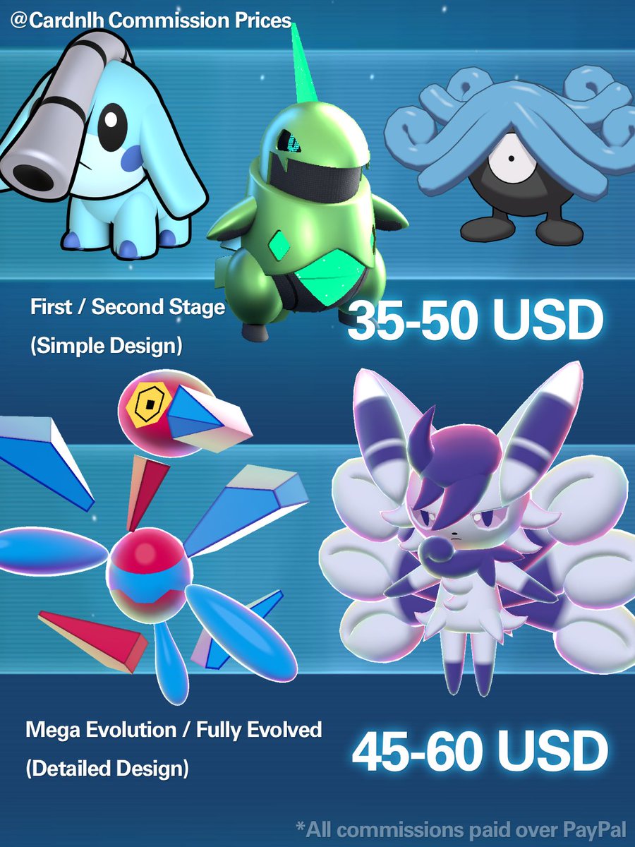 Updated Commissions Sheet! DM for inquiries! (RTs Appreciated)