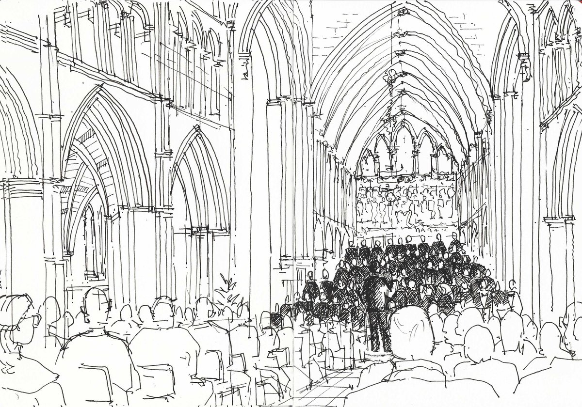 Enjoyed a beautiful performance last night of Dvorak's Requiem at Southwark Cathedral <a href="/Southwarkcathed/">Southwark Cathedral</a> by <a href="/WimbledonChoral/">Wimbledon Choral 🎶</a> with <a href="/CityLdnSinfonia/">City of London Sinfonia (CLS)</a> and conducted by Daniel Mahoney <a href="/dmahoneymusic/">Daniel Mahoney</a>