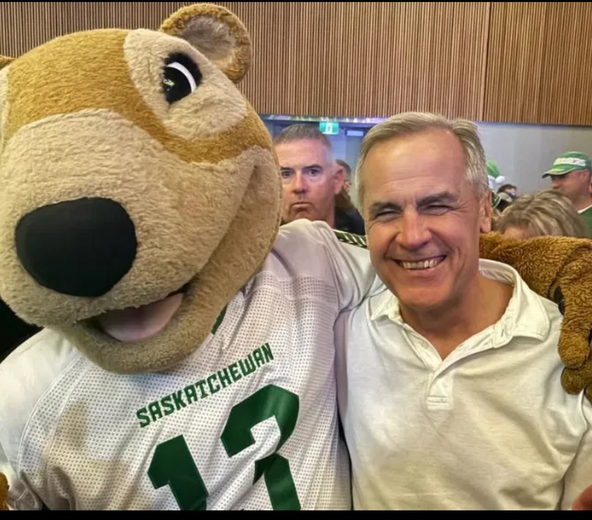 therealballsy's tweet image. The only Carney Rider Nation needs is Malik not Mark! Did he have to do this? Carney already cursed the Jays and the Oilers, did he just jinx the Green and White? #GreyCup