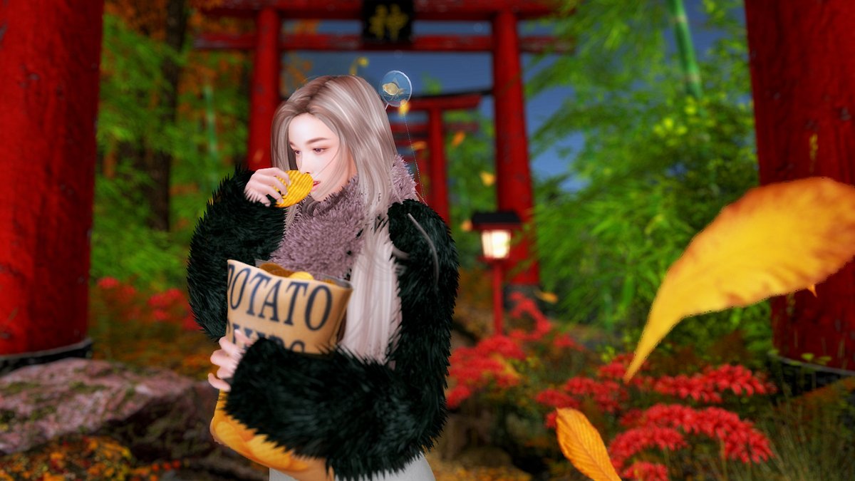 つかの間の週末・・TSUBAKI Resort さまのMomiji Hunt に行ってきましたっ！
ﾒｯﾁｬ探しづらいのが1つありましたがｗｗ
約1時間、素敵な風景を楽しみながらのんびりできましたっ！素敵な景品ありがとうございましたぁ♪
maps.secondlife.com/secondlife/Mai…