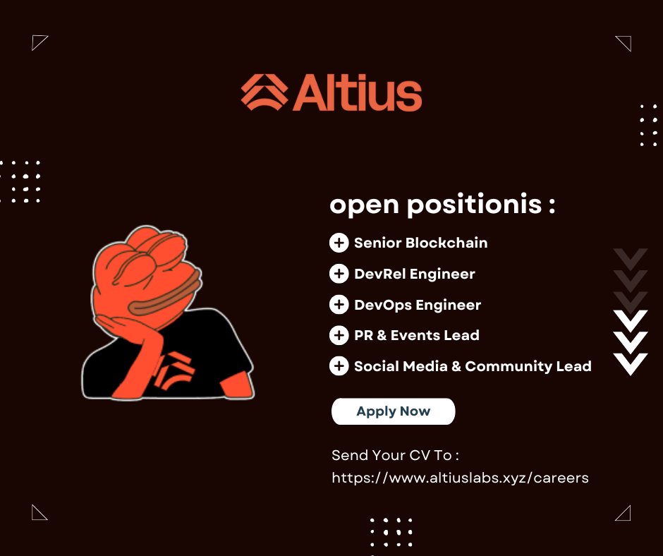oligamalahova1's tweet image. 🌍 With Altius, decentralized doesn’t mean slow. Experience Web3 at the speed of innovation. #Web3Performance #Blockchain
