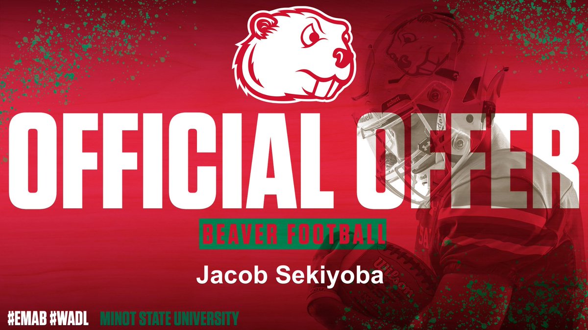 Very blessed to receive an offer from Minot state. Thank you <a href="/CoachRiversPSP/">"C-Riv"</a> RiversPSP for this opportunity!!