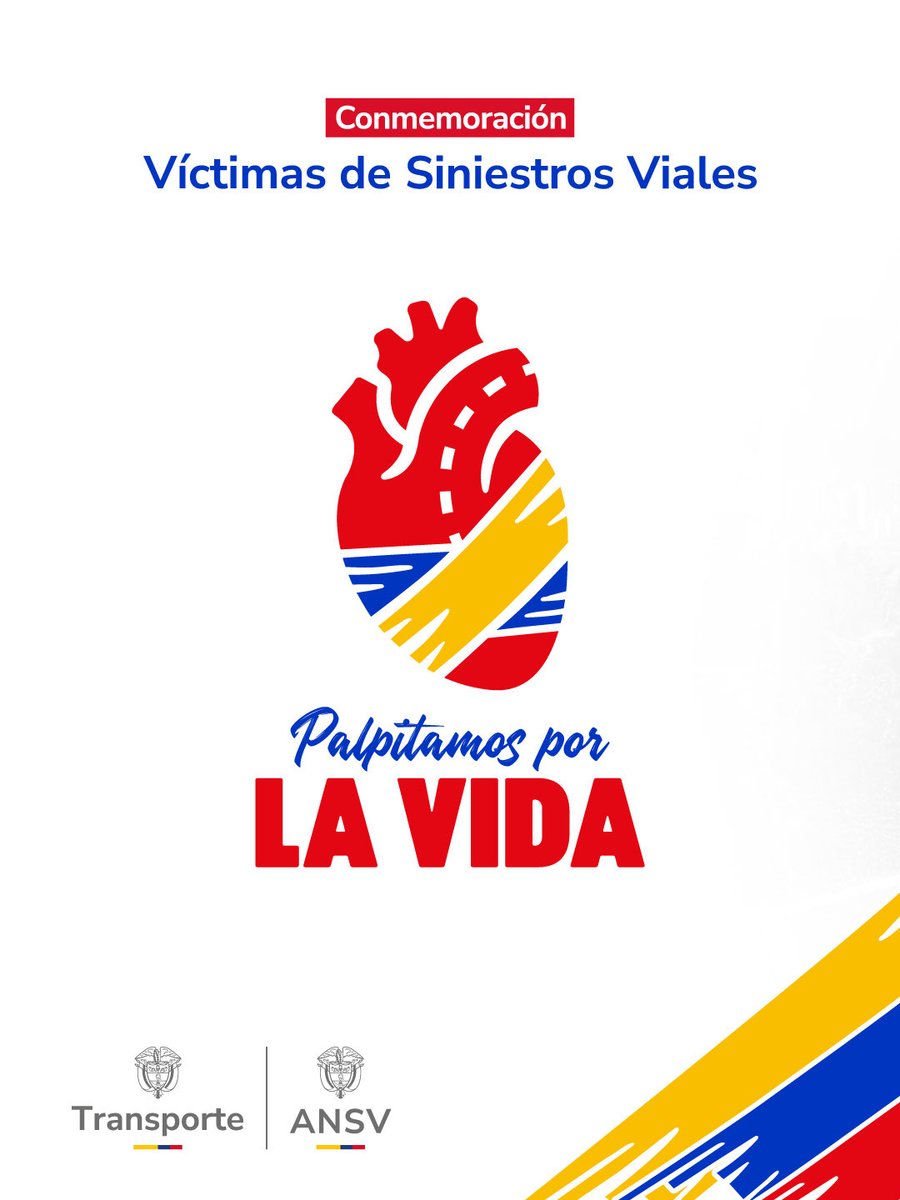 ansvcol's tweet photo. 🕯 Cada año, más de un millón de personas pierden la vida en las vías del mundo.
Hoy, el Día Mundial en Recuerdo de las Víctimas de Siniestros Viales nos reúne para honrar su memoria,

#WDoR2025 https://t.co/3saSKHyaXx