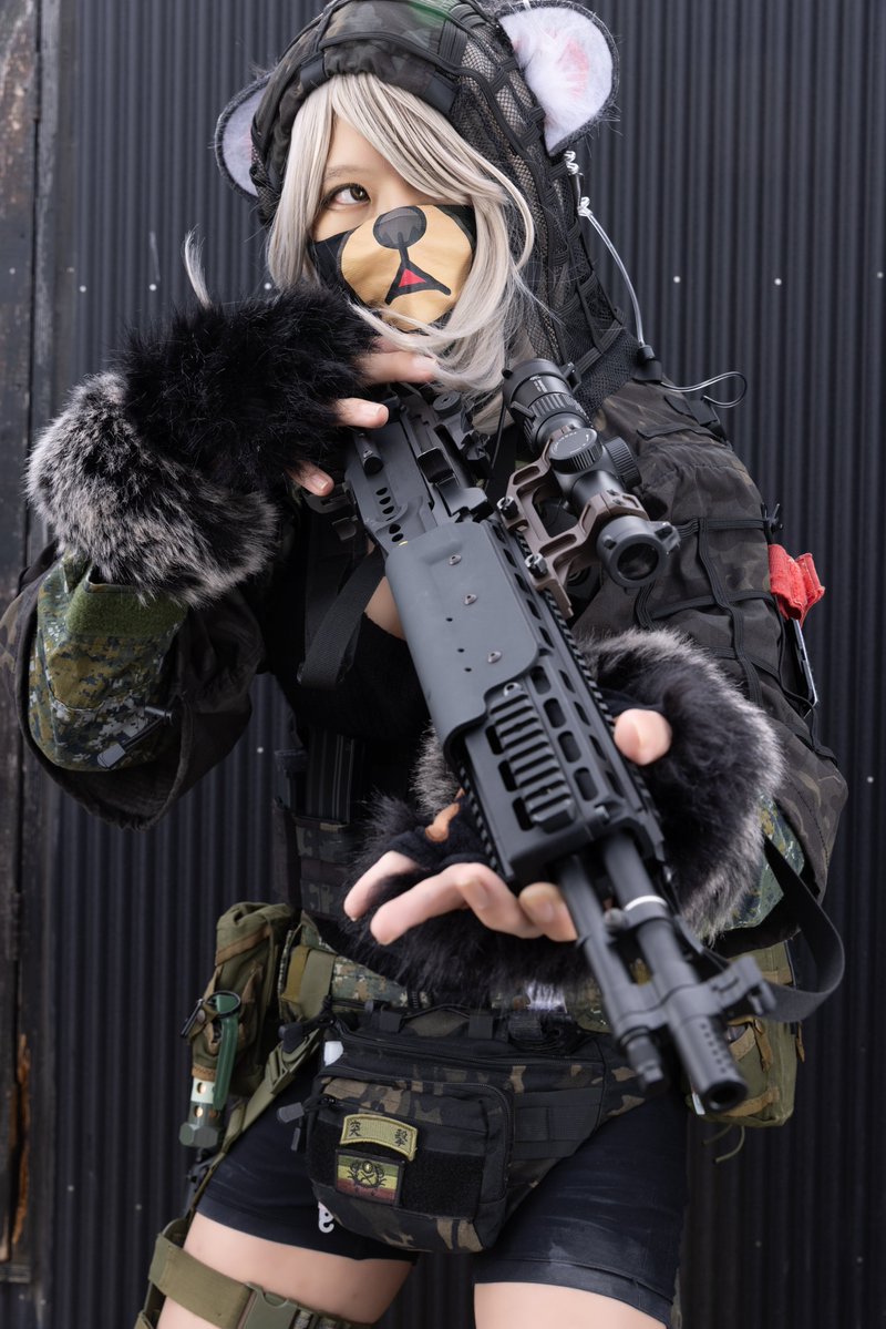 BF_Defence's tweet image. 森を乱すやからは――
残らず、狩り尽くすの🐾🔥

📸:ずみさま(@ZUMI_SUGI)  
#ARMOR祭2025 
#ARMOR祭