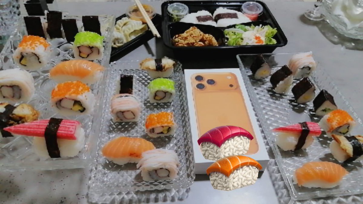 هذي العشا الزين 🧡🤤🍣