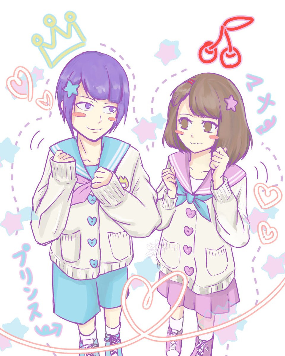 MAMEandKAME's tweet photo. ゆるコス🎂会のプリマナが可愛かったrkgk💖
👑🍒 https://t.co/mDSAJrYTWa