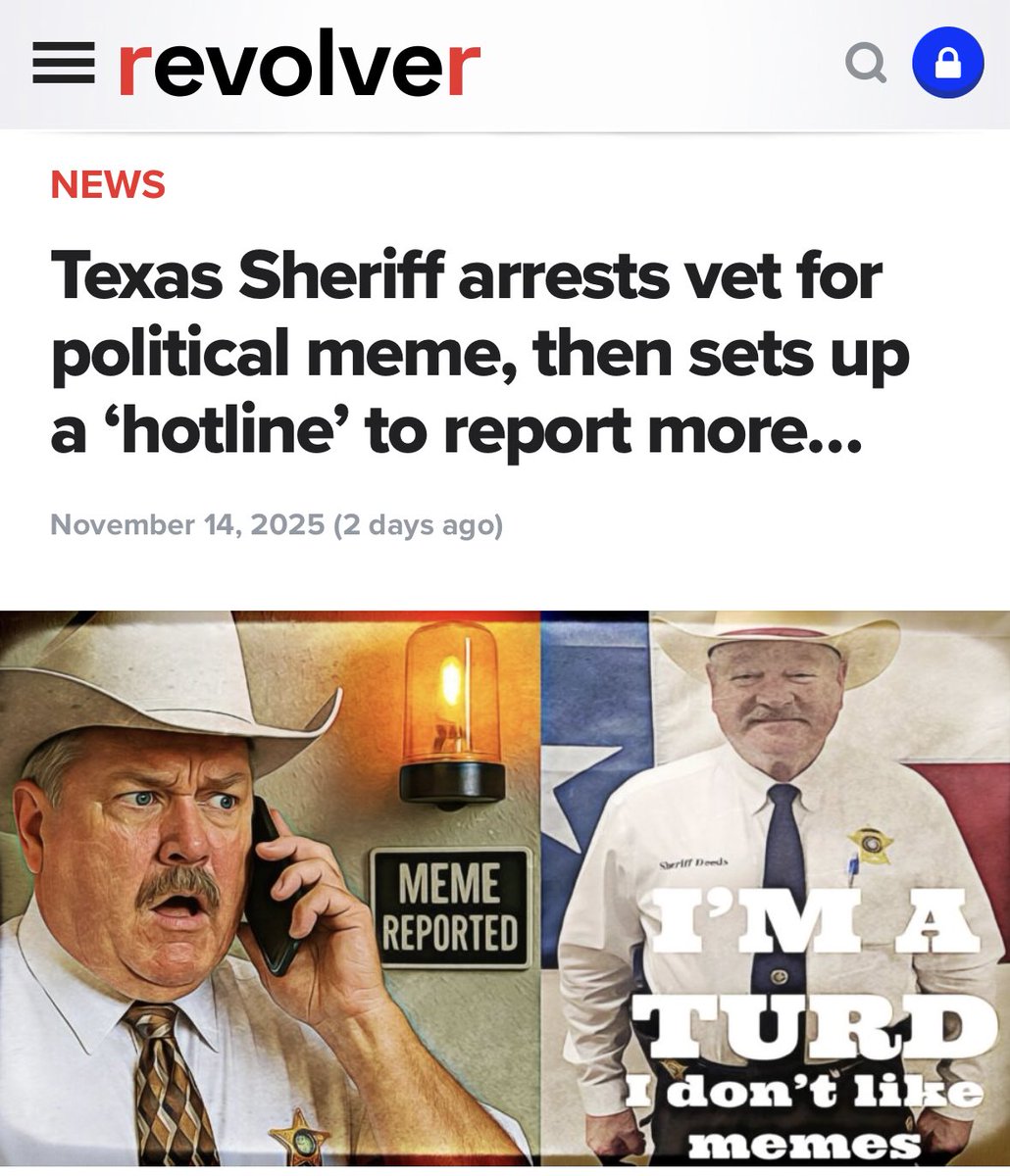 Someone should sue this man for impersonating as a constitutional sheriff.