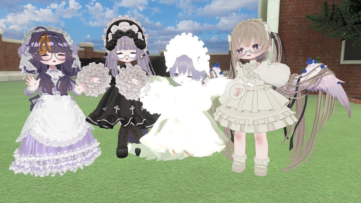 今晩は、ワールド巡りの他、#ししゅか集会 にも参加しておりました。