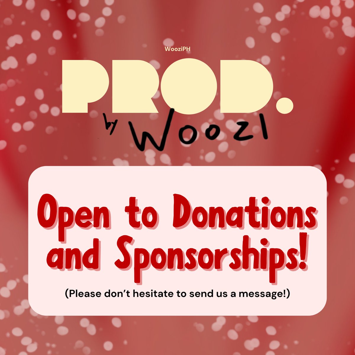 Are you ready to celebrate Woozi's birthday with us? 🎉

Prod. by WOOZI is getting near! If you want to make this day more memorable not just for you but for everyone else also, through sharing a piece of you, we would love to share your generosity to our attendees! 

Your