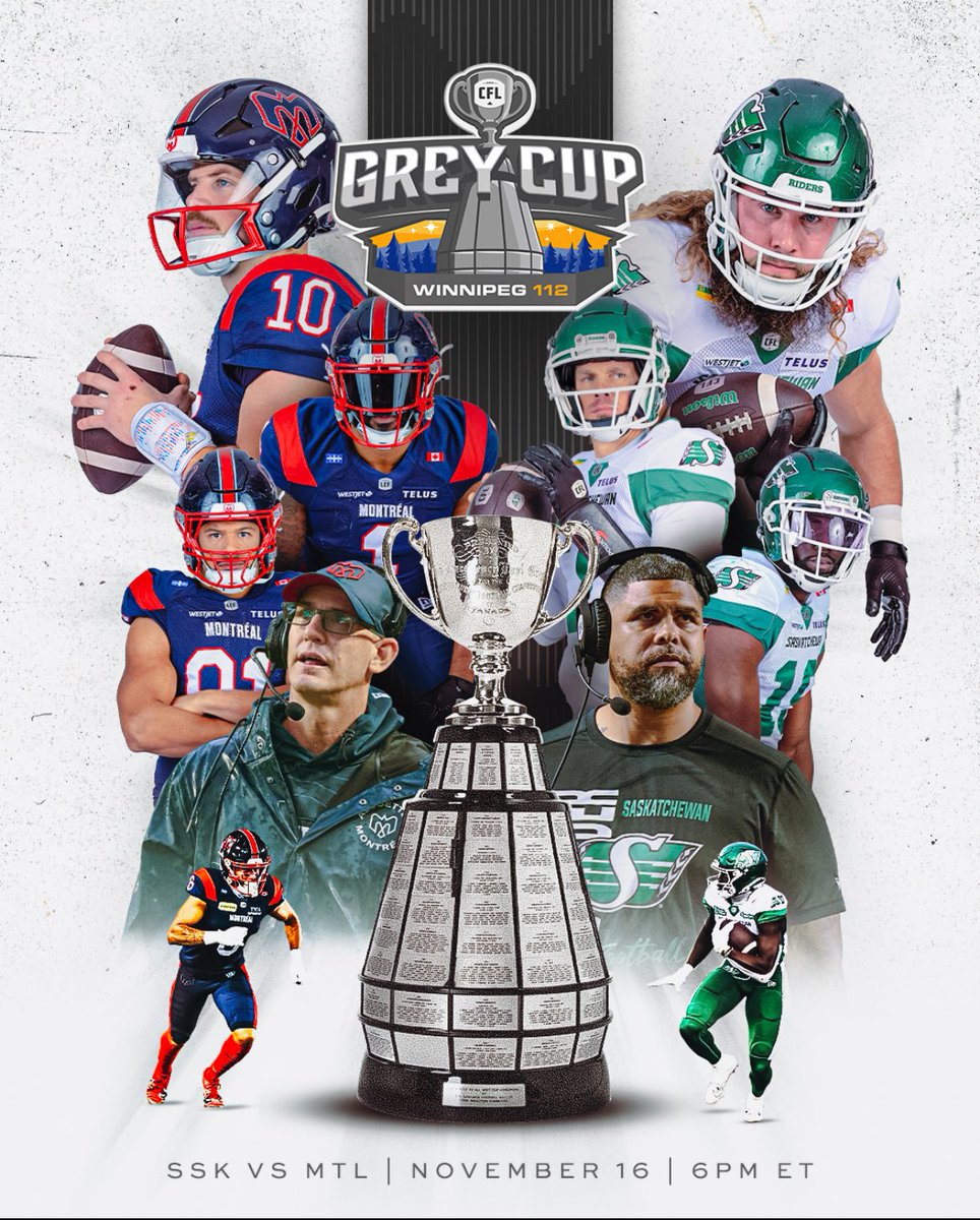 therealballsy's tweet image. Grey Cup Sunday! The greatest sporting day in this country! Who you got today?  I  got a couple of cool things to give away for some fan closest to the score. If there is a tie I’ll figure it out! 
#CFL #GreyCup