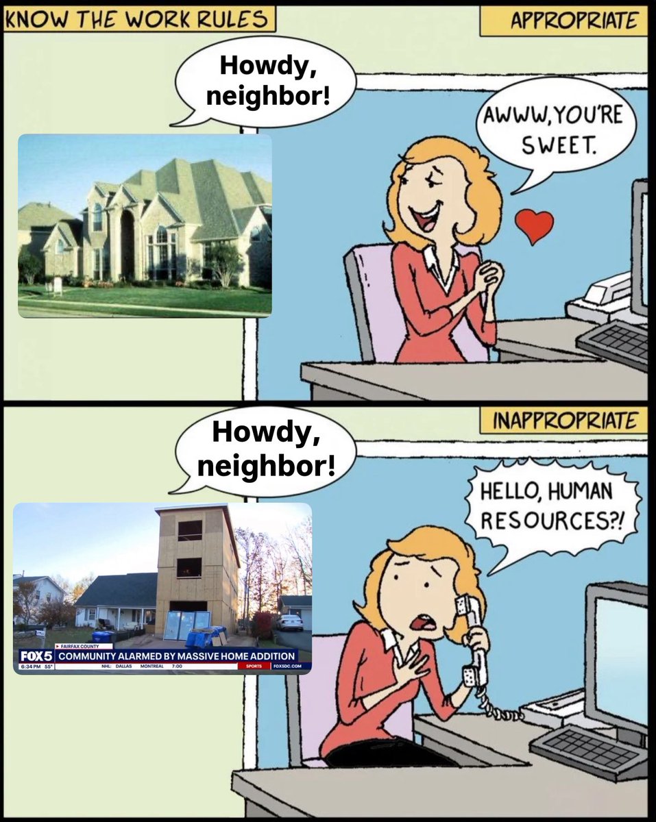 YIMBYLAND's tweet image. Know the neighborhood rules